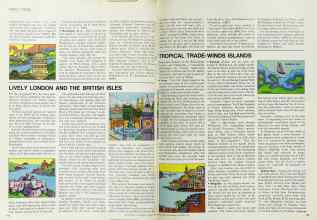 Better Homes & Gardens October 1968 Magazine Article: LIVELY LONDON AND THE BRITISH ISLES