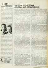 Better Homes & Gardens January 1969 Magazine Article: SAVE ON OFF-SEASON CENTRAL AIR CONDITIONING