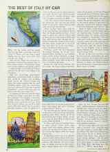 Better Homes & Gardens January 1969 Magazine Article: THE BEST OF ITALY BY CAR