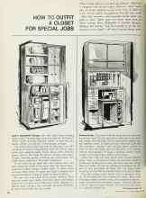 Better Homes & Gardens February 1969 Magazine Article: HOW TO OUTFIT A CLOSET FOR SPECIAL JOBS