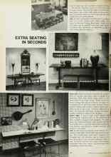 Better Homes & Gardens February 1969 Magazine Article: EXTRA SEATING IN SECONDS