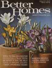 Better Homes & Gardens February 1969 Magazine Cover