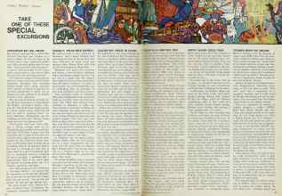 Better Homes & Gardens February 1969 Magazine Article: TAKE ONE OF THESE SPECIAL EXCURSIONS