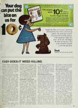 Better Homes & Gardens March 1969 Magazine Article: EASY-DOES-IT WEED KILLING