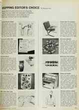 Better Homes & Gardens March 1969 Magazine Article: SHOPPING EDITOR'S CHOICE