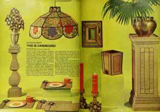Better Homes & Gardens March 1969 Magazine Article: THIS IS CARDBOARD!