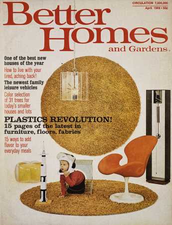 Better Homes & Gardens April 1969 Magazine Cover