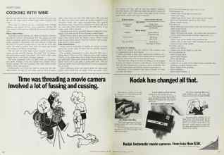 Better Homes & Gardens April 1969 Magazine Article: COOKING WITH WINE
