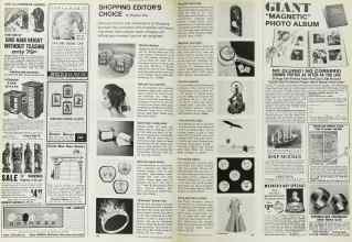 Better Homes & Gardens April 1969 Magazine Article: SHOPPING EDITOR'S CHOICE
