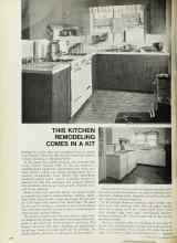 Better Homes & Gardens May 1969 Magazine Article: THIS KITCHEN REMODELING COMES IN A KIT