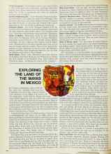 Better Homes & Gardens May 1969 Magazine Article: EXPLORING THE LAND OF THE MAYAS IN MEXICO