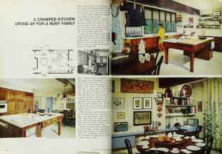 Better Homes & Gardens May 1969 Magazine Article: A CRAMPED KITCHEN OPENS UP FOR A BUSY FAMILY