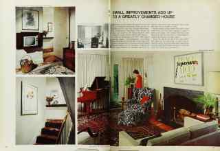 Better Homes & Gardens May 1969 Magazine Article: SMALL IMPROVEMENTS ADD UP TO A GREATLY CHANGED HOUSE