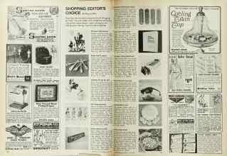 Better Homes & Gardens May 1969 Magazine Article: SHOPPING EDITOR'S CHOICE