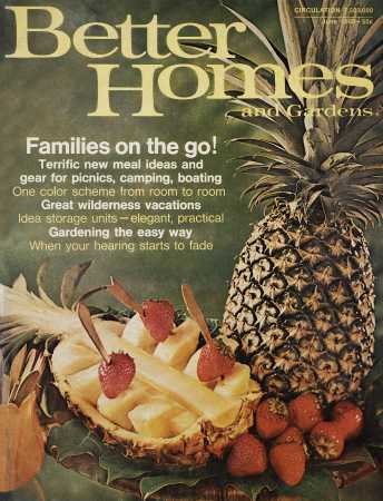 Better Homes & Gardens June 1969 Magazine Cover