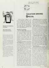 Better Homes & Gardens June 1969 Magazine Article: VACATION DRIVING SPECIAL