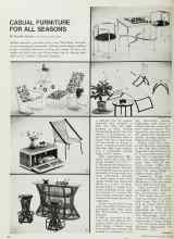Better Homes & Gardens June 1969 Magazine Article: CASUAL FURNITURE FOR ALL SEASONS