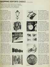 Better Homes & Gardens June 1969 Magazine Article: SHOPPING EDITOR'S CHOICE