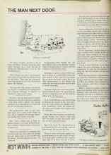 Better Homes & Gardens August 1969 Magazine Article: THE MAN NEXT DOOR