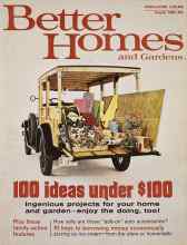 Better Homes & Gardens August 1969 Magazine Cover