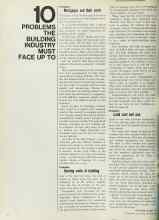 Better Homes & Gardens September 1969 Magazine Article: 10 PROBLEMS THE BUILDING INDUSTRY MUST FACE UP TO