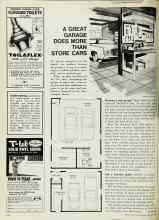 Better Homes & Gardens September 1969 Magazine Article: A GREAT GARAGE DOES MORE THAN STORE CARS