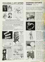 Better Homes & Gardens September 1969 Magazine Article: SHOPPING EDITOR'S CHOICE