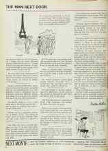 Better Homes & Gardens September 1969 Magazine Article: THE MAN NEXT DOOR