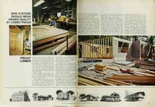 Better Homes & Gardens September 1969 Magazine Article: PRECUT LUMBER