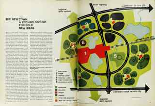 Better Homes & Gardens September 1969 Magazine Article: THE NEW TOWN: A PROVING GROUND FOR BOLD NEW IDEAS