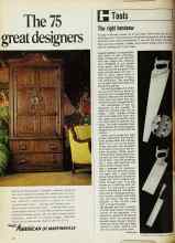 Better Homes & Gardens October 1969 Magazine Article: The right handsaw