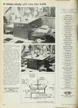 Better Homes & Gardens October 1969 Magazine Article: A sleep/study unit you can build