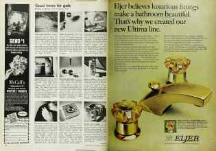 Better Homes & Gardens October 1969 Magazine Article: Page 166