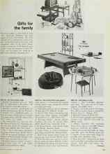 Better Homes & Gardens November 1969 Magazine Article: Gifts for the family
