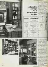 Better Homes & Gardens November 1969 Magazine Article: Adaptable storage for a multi-action kitchen