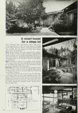 Better Homes & Gardens November 1969 Magazine Article: A smart house for a steep lot