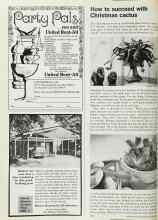 Better Homes & Gardens November 1969 Magazine Article: How to succeed with Christmas cactus