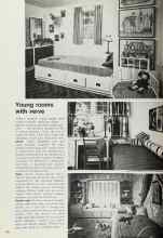 Better Homes & Gardens November 1969 Magazine Article: Young rooms with verve