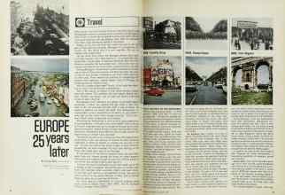 Better Homes & Gardens November 1969 Magazine Article: EUROPE 25 years later