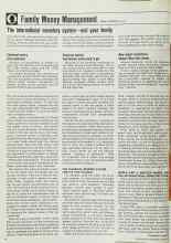 Better Homes & Gardens December 1969 Magazine Article: The international monetary system--and your family