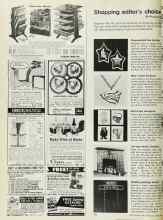 Better Homes & Gardens December 1969 Magazine Article: Shopping editor's choice