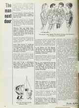 Better Homes & Gardens December 1969 Magazine Article: The man next door