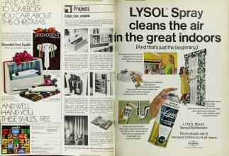 Better Homes & Gardens December 1969 Magazine Article: Page 28