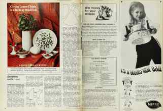 Better Homes & Gardens December 1969 Magazine Article: Page 92