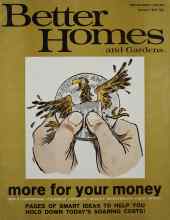 Better Homes & Gardens January 1970 Magazine Cover