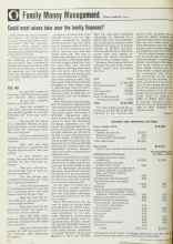 Better Homes & Gardens February 1970 Magazine Article: Could most wives take over the family finances?