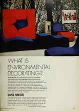 Better Homes & Gardens February 1970 Magazine Article: WHAT IS ENVIRONMENTAL DECORATING?
