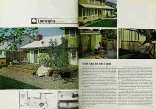 Better Homes & Gardens February 1970 Magazine Article: It's the extras that make a house