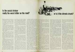 Better Homes & Gardens February 1970 Magazine Article: Is the social drinker really the worst killer on the road?