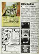 Better Homes & Gardens March 1970 Magazine Article: How to install a prefab fireplace